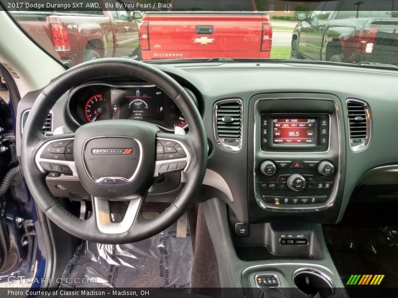 Blu By You Pearl / Black 2017 Dodge Durango SXT AWD