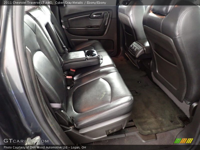 Cyber Gray Metallic / Ebony/Ebony 2011 Chevrolet Traverse LT AWD