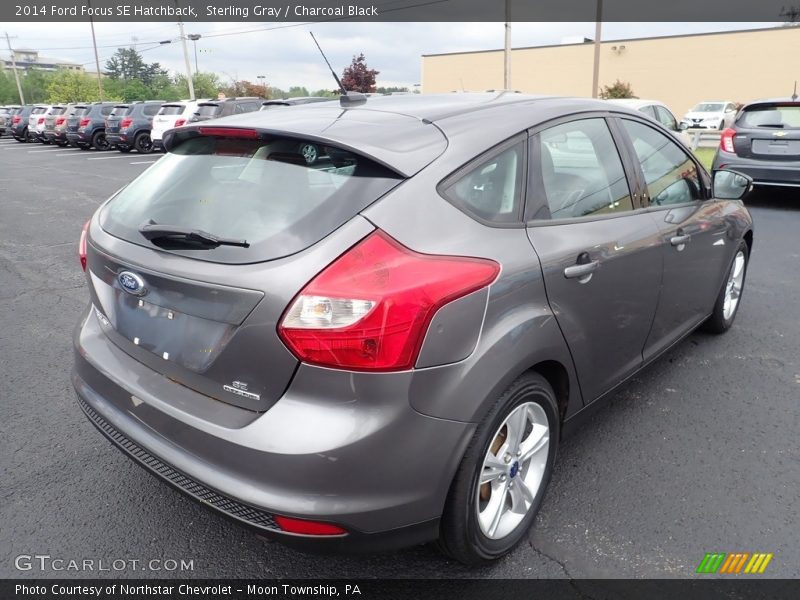 Sterling Gray / Charcoal Black 2014 Ford Focus SE Hatchback