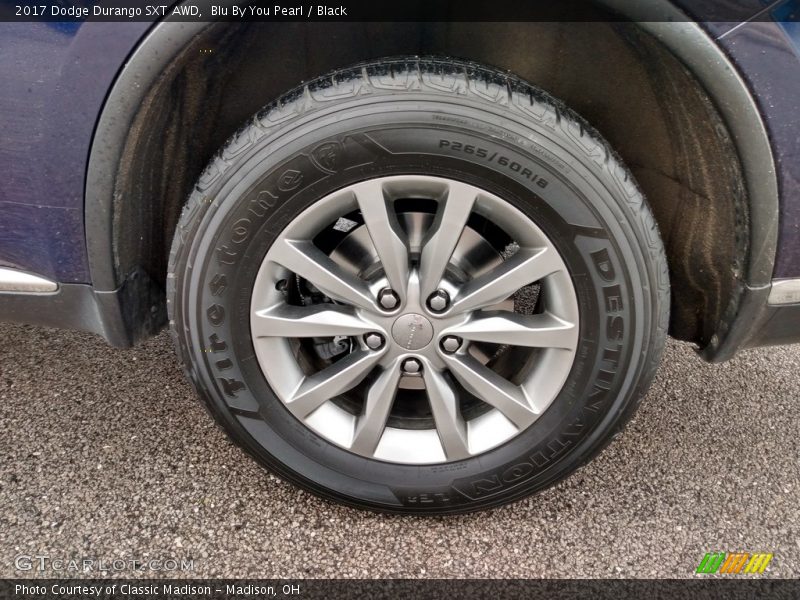 Blu By You Pearl / Black 2017 Dodge Durango SXT AWD