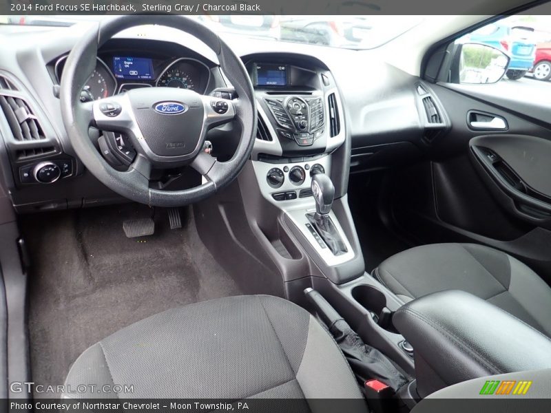 Sterling Gray / Charcoal Black 2014 Ford Focus SE Hatchback