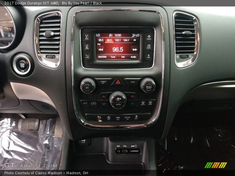 Blu By You Pearl / Black 2017 Dodge Durango SXT AWD