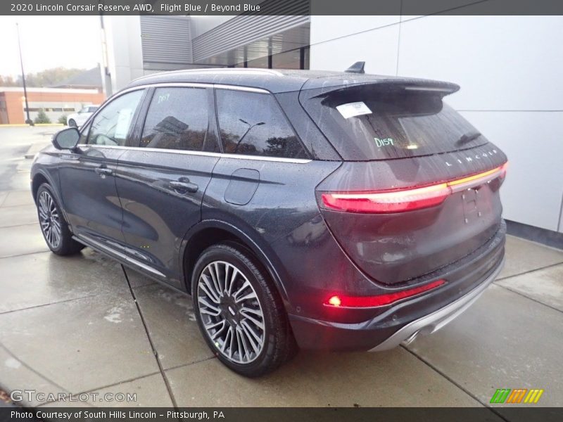 Flight Blue / Beyond Blue 2020 Lincoln Corsair Reserve AWD