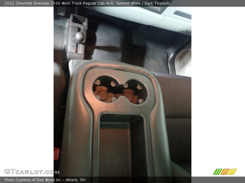 Summit White / Dark Titanium 2012 Chevrolet Silverado 1500 Work Truck Regular Cab 4x4
