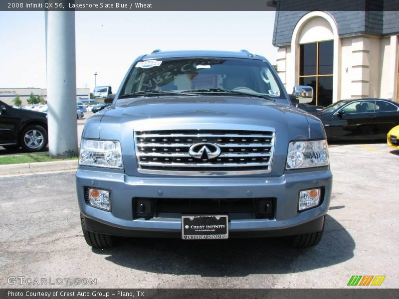 Lakeshore Slate Blue / Wheat 2008 Infiniti QX 56