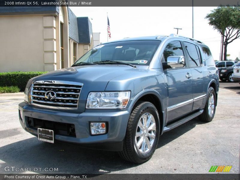 Lakeshore Slate Blue / Wheat 2008 Infiniti QX 56