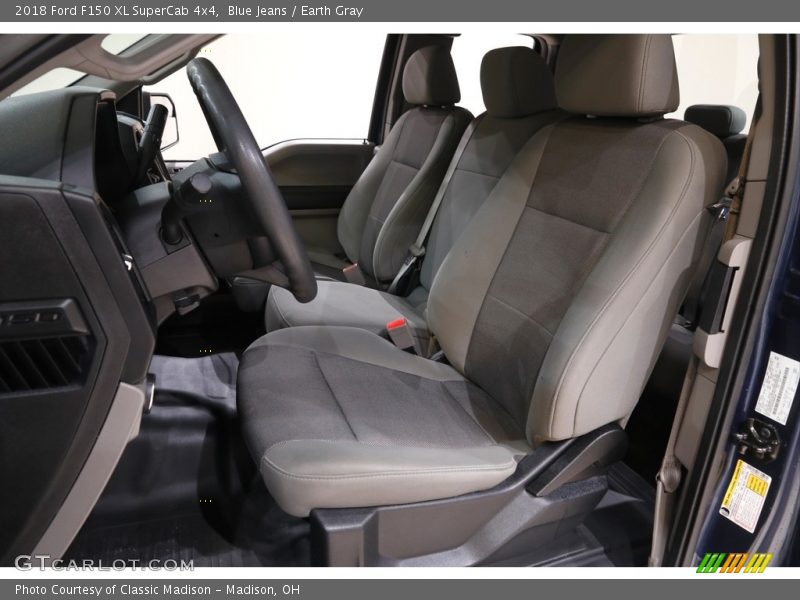 Blue Jeans / Earth Gray 2018 Ford F150 XL SuperCab 4x4
