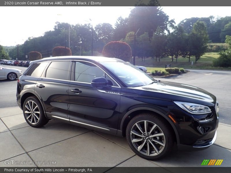Infinite Black / Ebony 2020 Lincoln Corsair Reserve AWD
