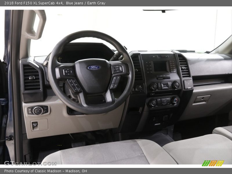 Blue Jeans / Earth Gray 2018 Ford F150 XL SuperCab 4x4