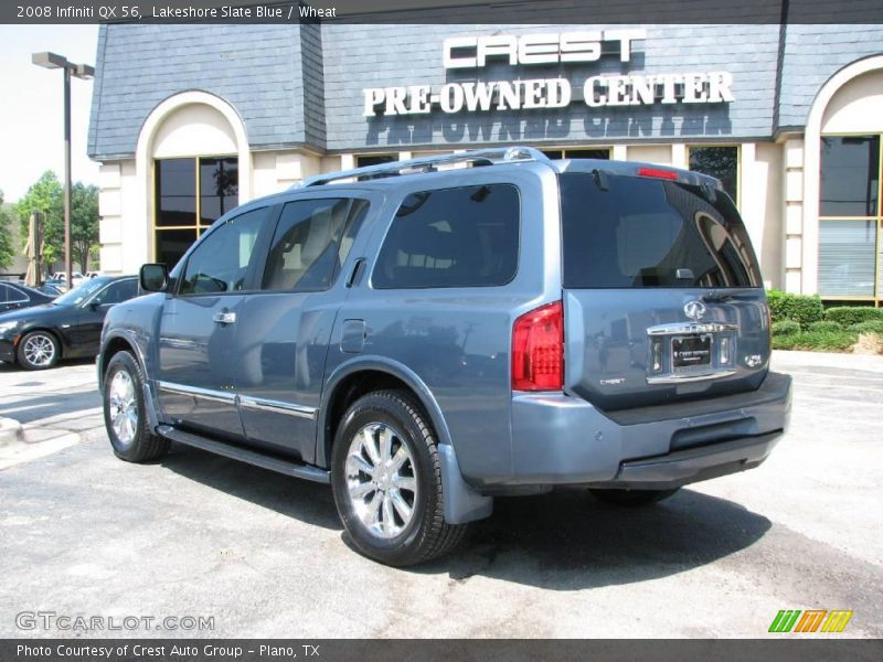 Lakeshore Slate Blue / Wheat 2008 Infiniti QX 56