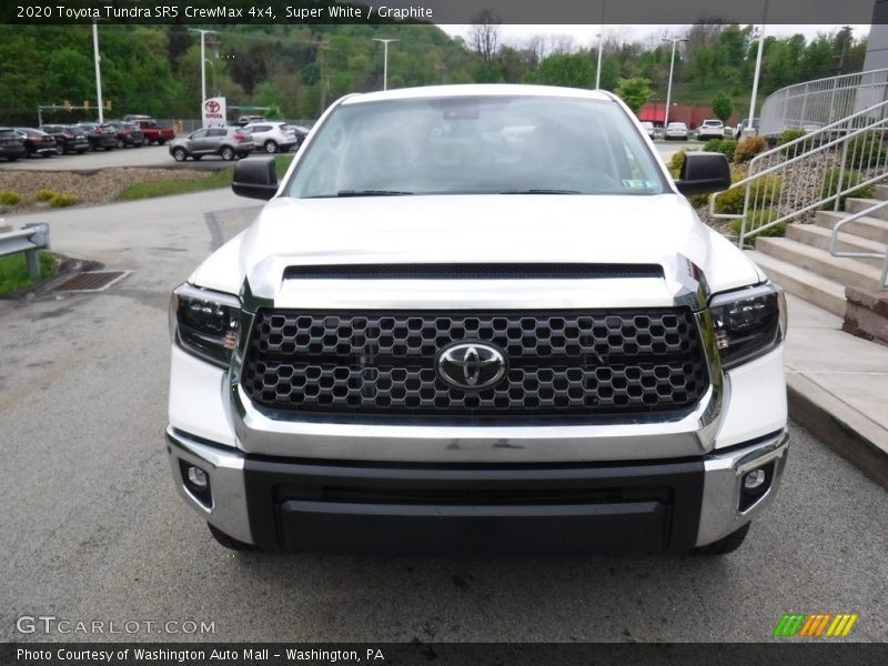 Super White / Graphite 2020 Toyota Tundra SR5 CrewMax 4x4