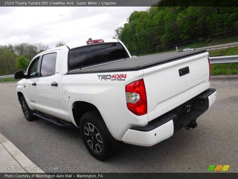 Super White / Graphite 2020 Toyota Tundra SR5 CrewMax 4x4