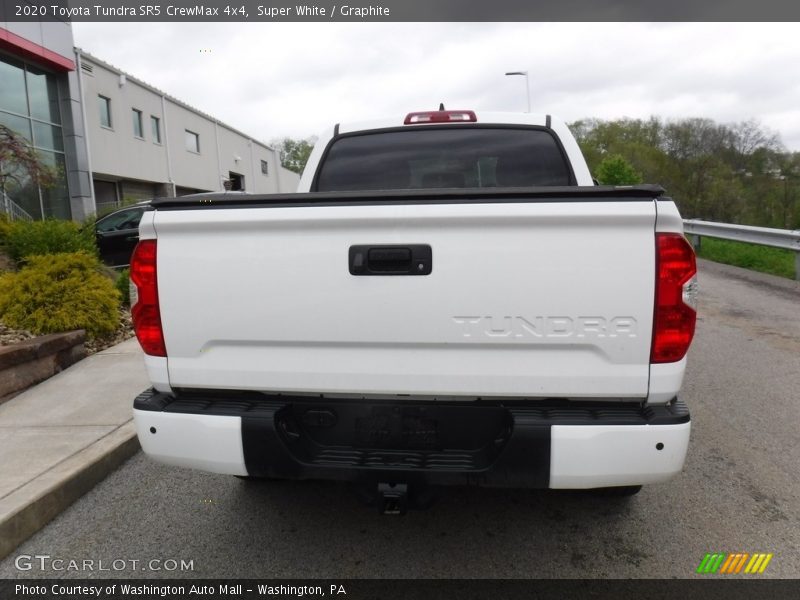 Super White / Graphite 2020 Toyota Tundra SR5 CrewMax 4x4