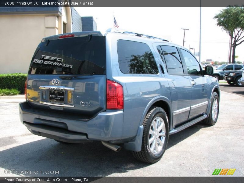 Lakeshore Slate Blue / Wheat 2008 Infiniti QX 56