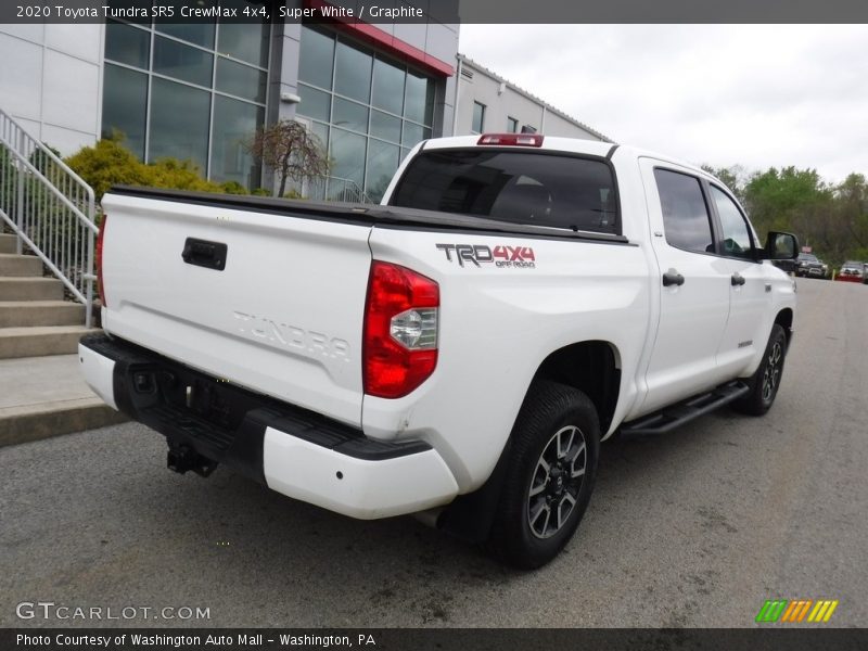 Super White / Graphite 2020 Toyota Tundra SR5 CrewMax 4x4