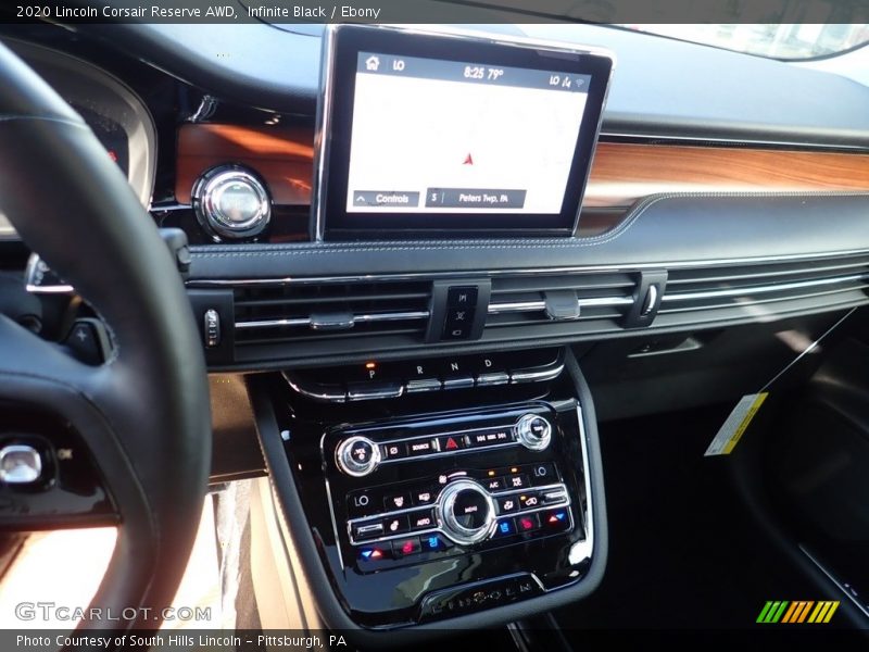 Infinite Black / Ebony 2020 Lincoln Corsair Reserve AWD