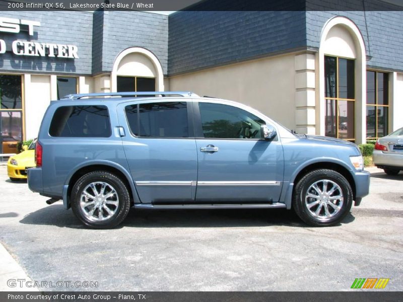 Lakeshore Slate Blue / Wheat 2008 Infiniti QX 56