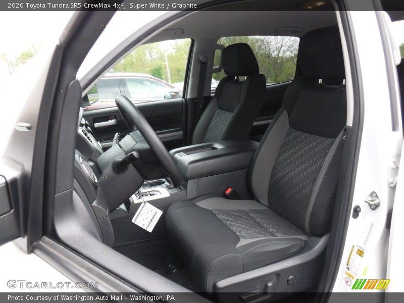 Super White / Graphite 2020 Toyota Tundra SR5 CrewMax 4x4