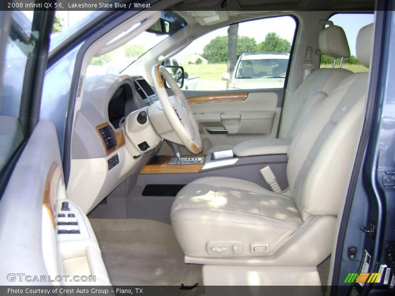 Lakeshore Slate Blue / Wheat 2008 Infiniti QX 56