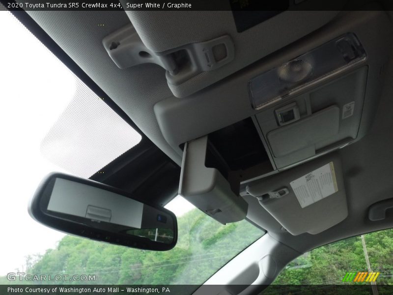 Super White / Graphite 2020 Toyota Tundra SR5 CrewMax 4x4