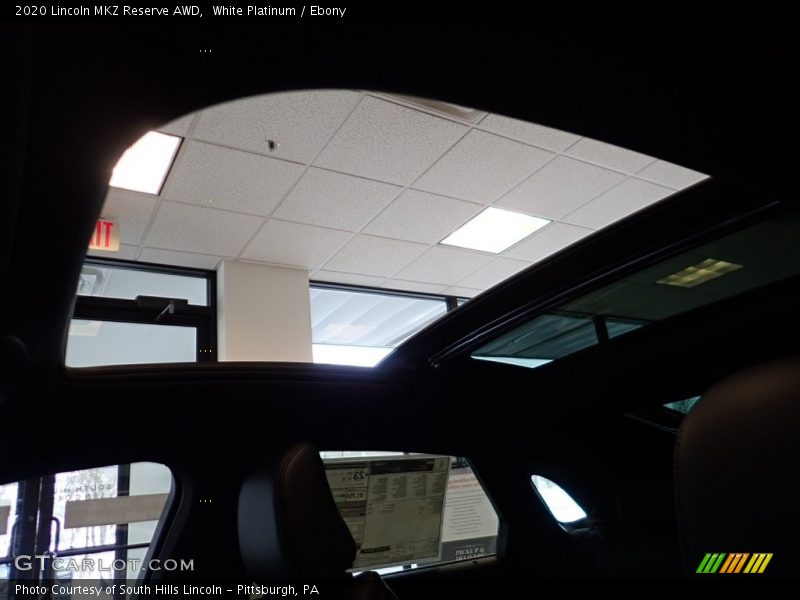 White Platinum / Ebony 2020 Lincoln MKZ Reserve AWD