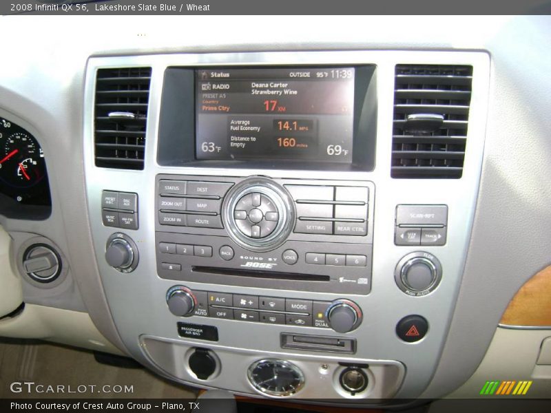 Lakeshore Slate Blue / Wheat 2008 Infiniti QX 56