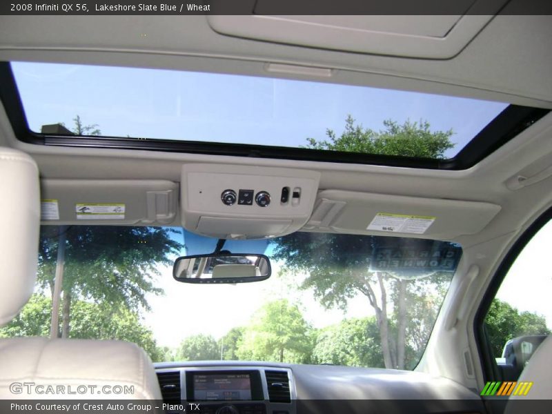 Lakeshore Slate Blue / Wheat 2008 Infiniti QX 56