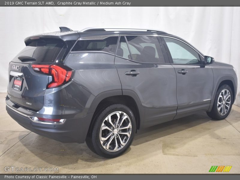 Graphite Gray Metallic / Medium Ash Gray 2019 GMC Terrain SLT AWD