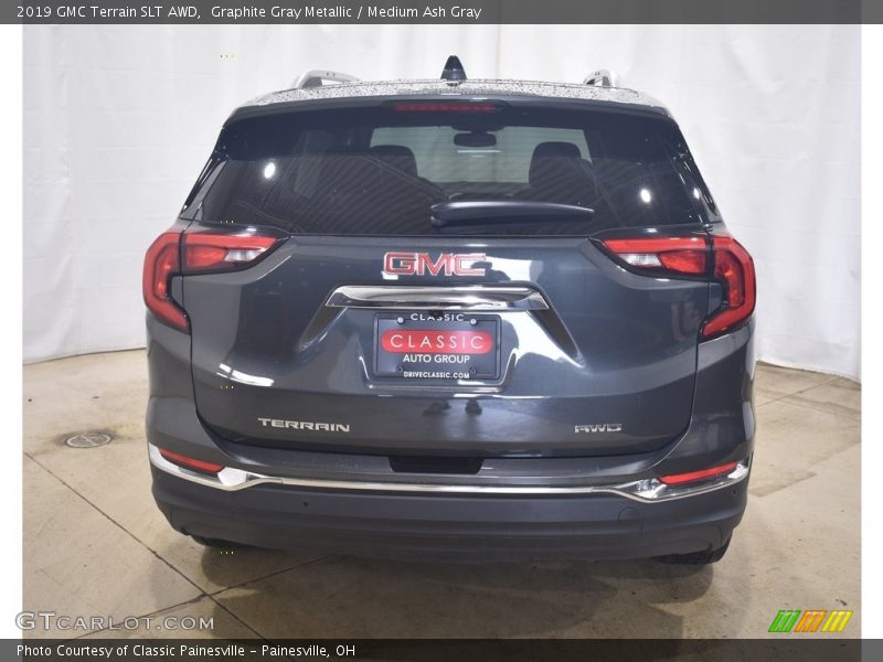 Graphite Gray Metallic / Medium Ash Gray 2019 GMC Terrain SLT AWD