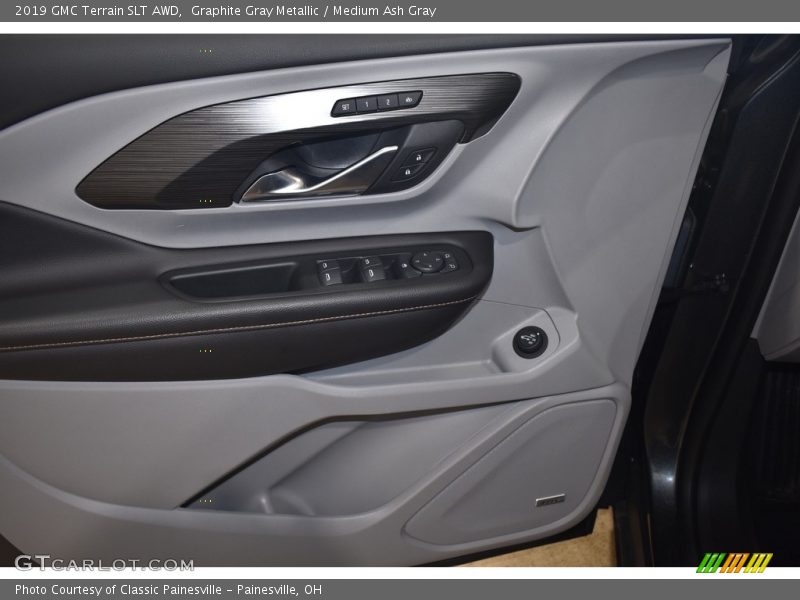 Graphite Gray Metallic / Medium Ash Gray 2019 GMC Terrain SLT AWD