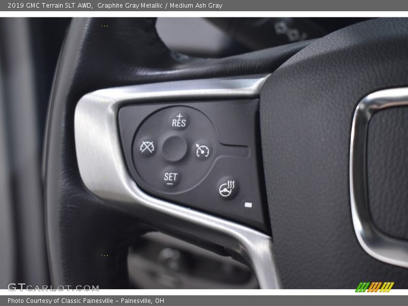 Graphite Gray Metallic / Medium Ash Gray 2019 GMC Terrain SLT AWD