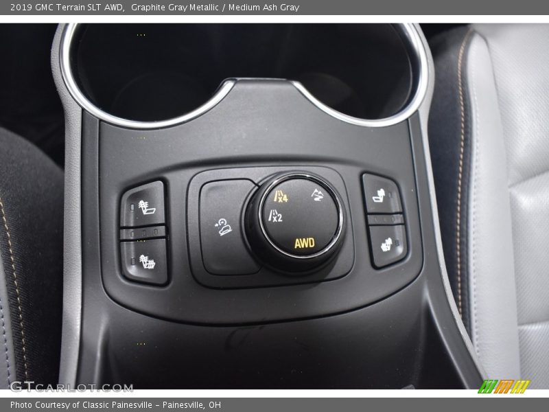 Graphite Gray Metallic / Medium Ash Gray 2019 GMC Terrain SLT AWD