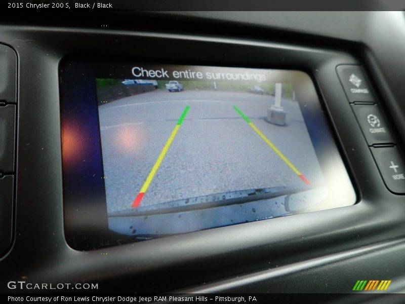 Black / Black 2015 Chrysler 200 S