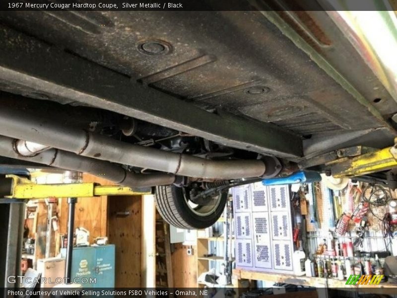Undercarriage of 1967 Cougar Hardtop Coupe