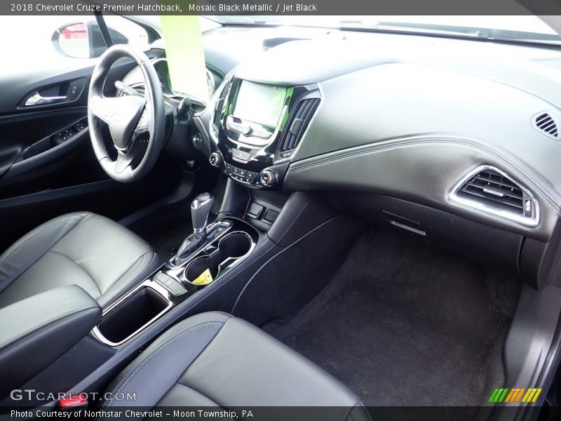 Dashboard of 2018 Cruze Premier Hatchback