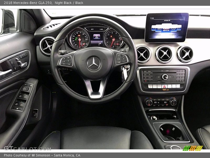 Night Black / Black 2018 Mercedes-Benz GLA 250