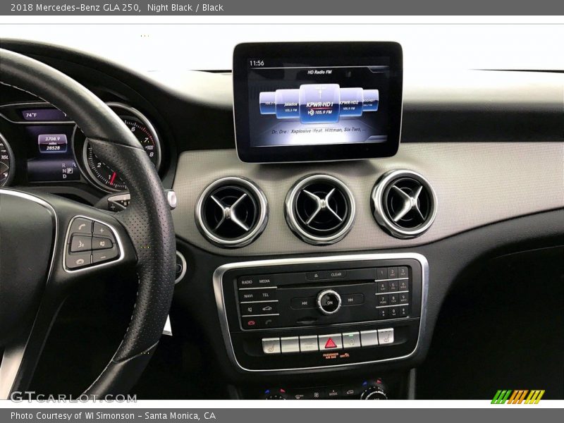 Night Black / Black 2018 Mercedes-Benz GLA 250