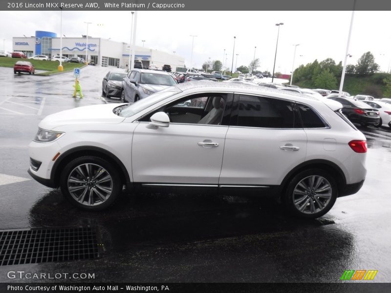  2016 MKX Reserve AWD White Platinum