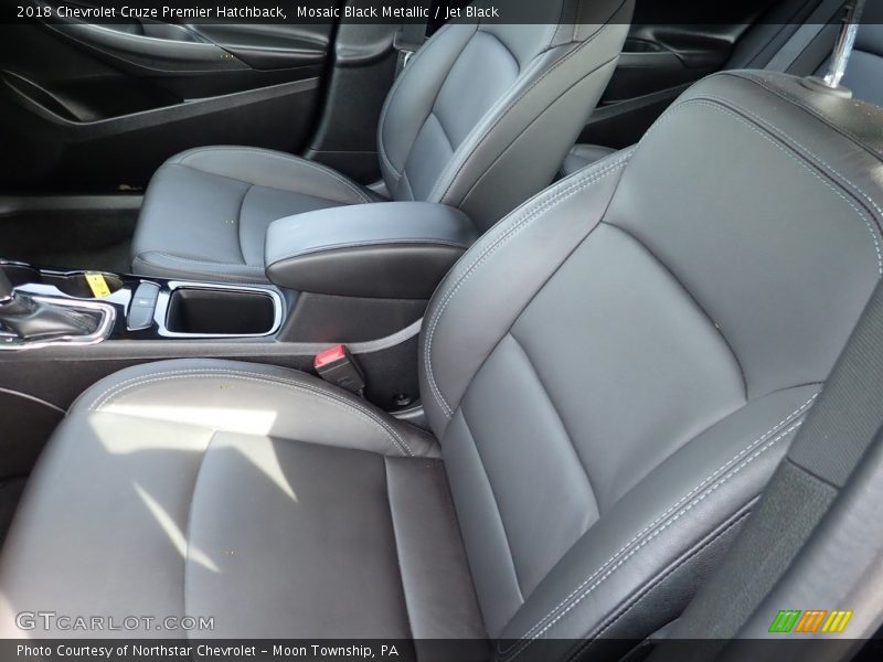 Front Seat of 2018 Cruze Premier Hatchback