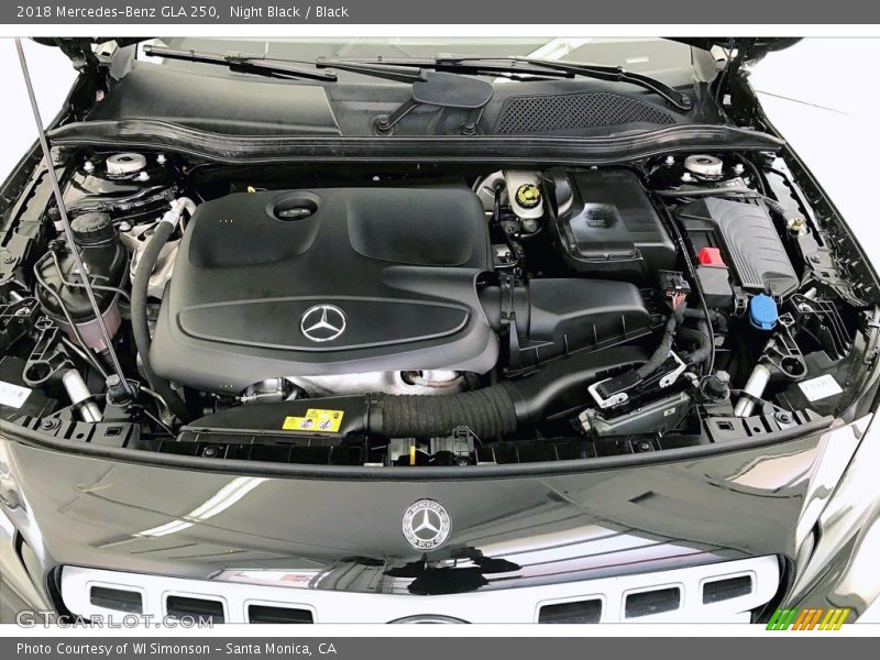 Night Black / Black 2018 Mercedes-Benz GLA 250