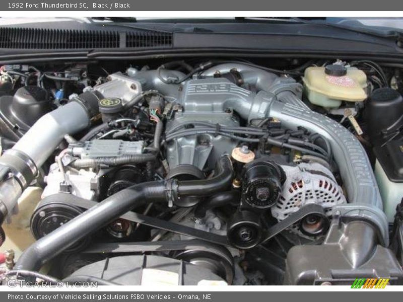 Black / Black 1992 Ford Thunderbird SC
