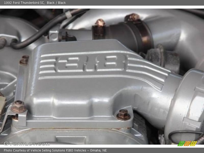 Black / Black 1992 Ford Thunderbird SC