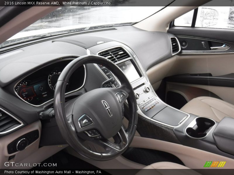 Front Seat of 2016 MKX Reserve AWD