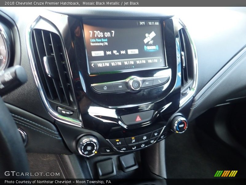 Audio System of 2018 Cruze Premier Hatchback