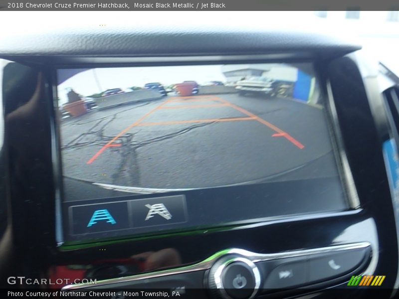 Mosaic Black Metallic / Jet Black 2018 Chevrolet Cruze Premier Hatchback