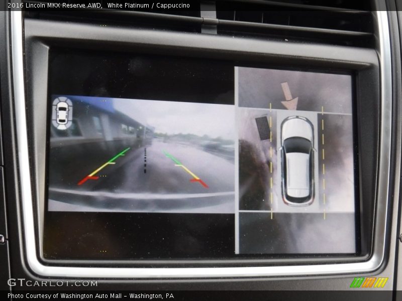 White Platinum / Cappuccino 2016 Lincoln MKX Reserve AWD