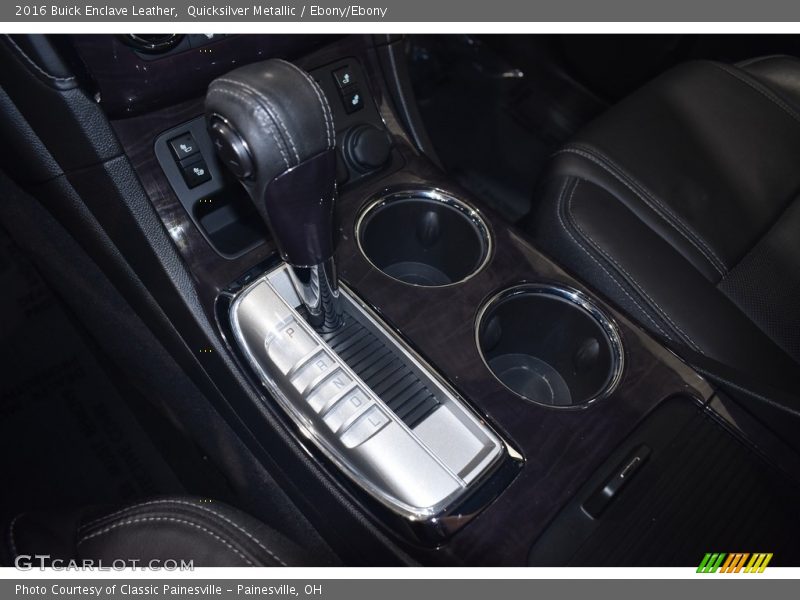 Quicksilver Metallic / Ebony/Ebony 2016 Buick Enclave Leather