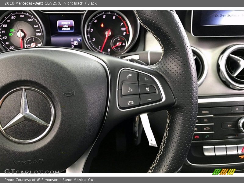 Night Black / Black 2018 Mercedes-Benz GLA 250