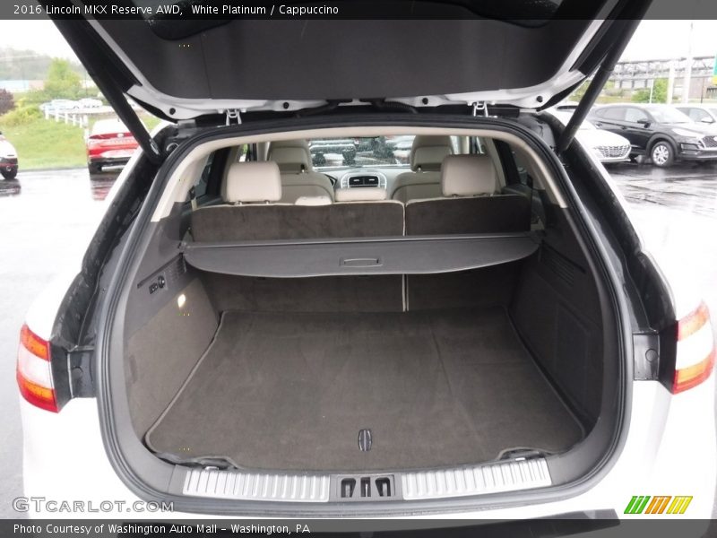  2016 MKX Reserve AWD Trunk