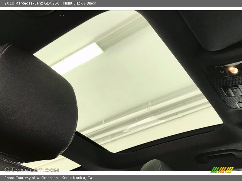 Night Black / Black 2018 Mercedes-Benz GLA 250
